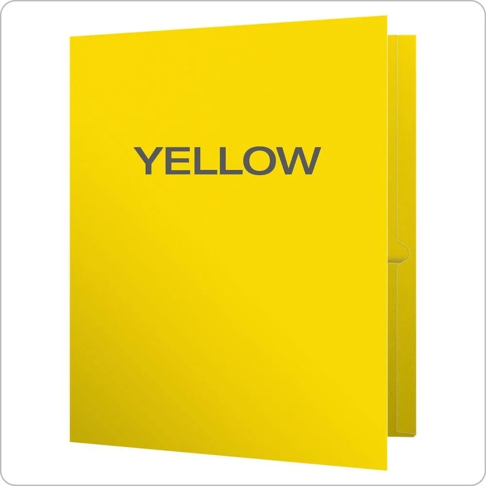 OXFORD Twin-Pocket Folders, Letter Size, Textured Paper