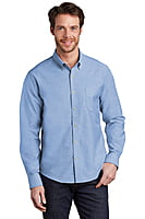 S651 CAMISA OXFORD CABALLERO ML PORT AUTHORITY UNTUCKED FIT SUPERPRO