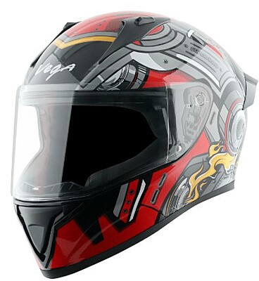VEGA BOLT SUPERHERO BLACK RED M/V (M)