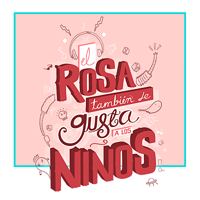 Camiseta rosa niño/a