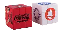 Promo cube: 2 x 2 inch Blank Rubik Cube for promotions