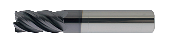 Ultra High Performance Solid Carbide Variable Helix 5 Flute HPC End Mill(03750.05000.R05.R00300.)