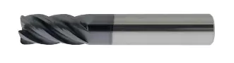Ultra High Performance Solid Carbide Variable Helix 5 Flute HPC End Mill(03750.05000.R05.R00150.)