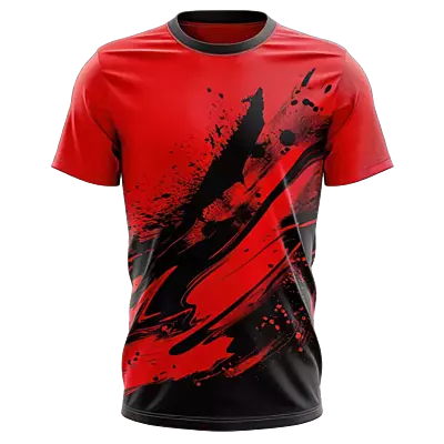 Graphic Print Polo T-shirt