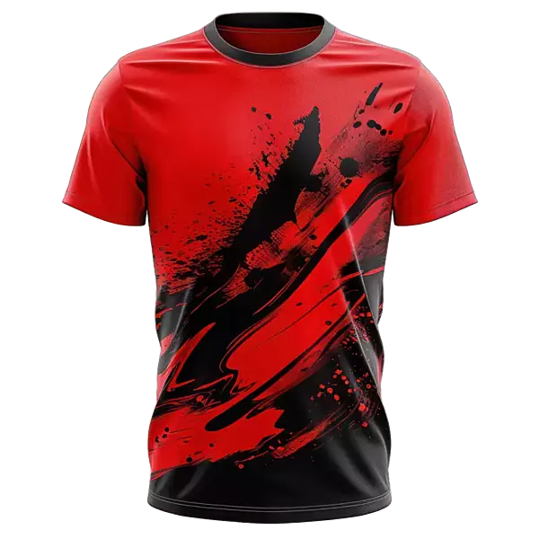 Graphic Print Polo T-shirt