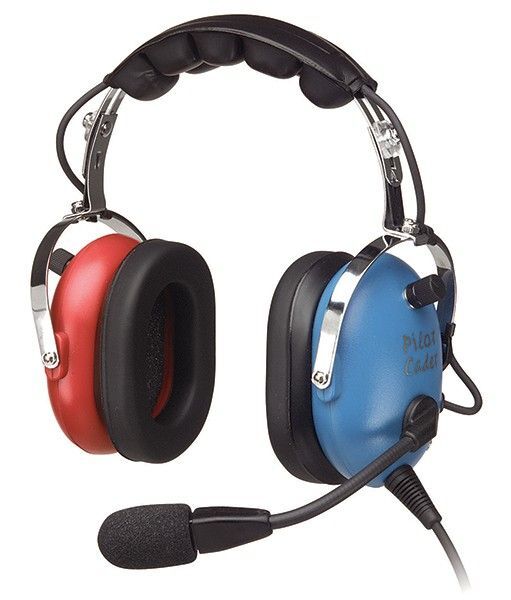 Youth Passive Headset (Red/Blue)