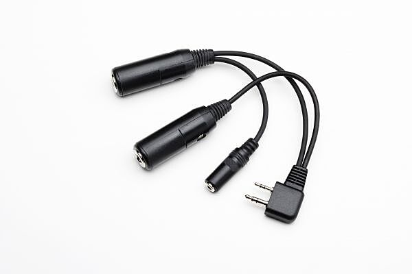 Headset Adapter for ICOM A3, A6, A14, A22, A24 Transceivers (OPC-499)