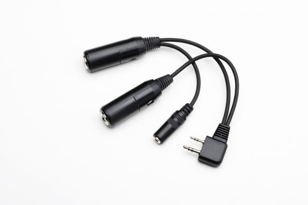 Headset Adapter for ICOM A3, A6, A14, A22, A24 Transceivers (OPC-499)