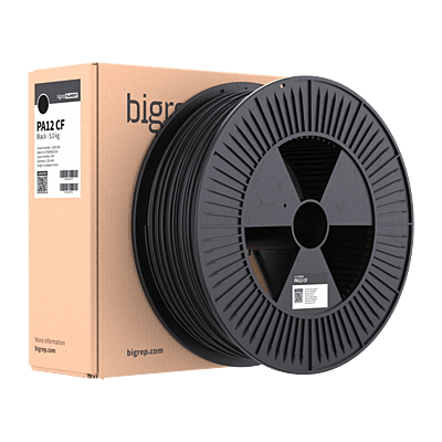 PA12-CF - Industrial Filament - Black  - 5.0 kg