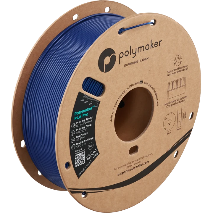Polymaker™ PLA Pro(1.75mm, 1000g) Blue