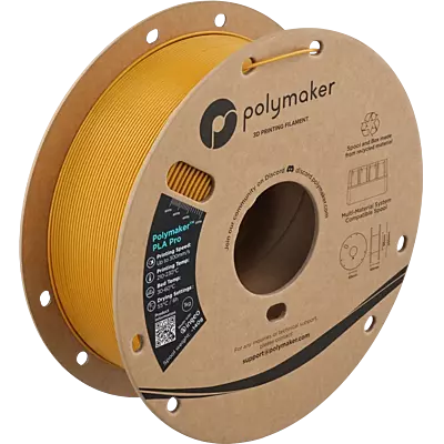 Polymaker™ PLA Pro (1.75, 1 kg) Metallic Gold