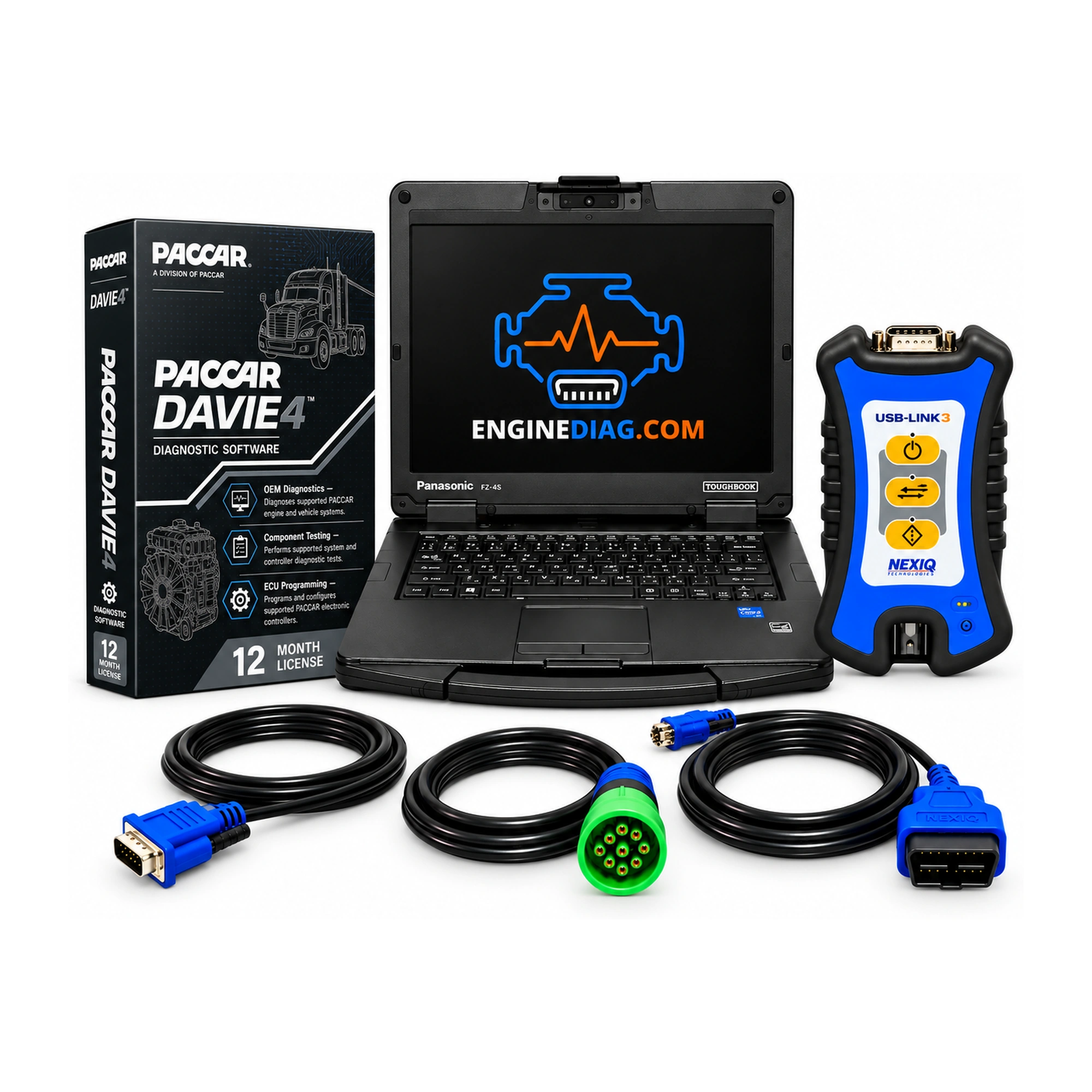 PACCAR DAVIE4 Diagnostic Kit