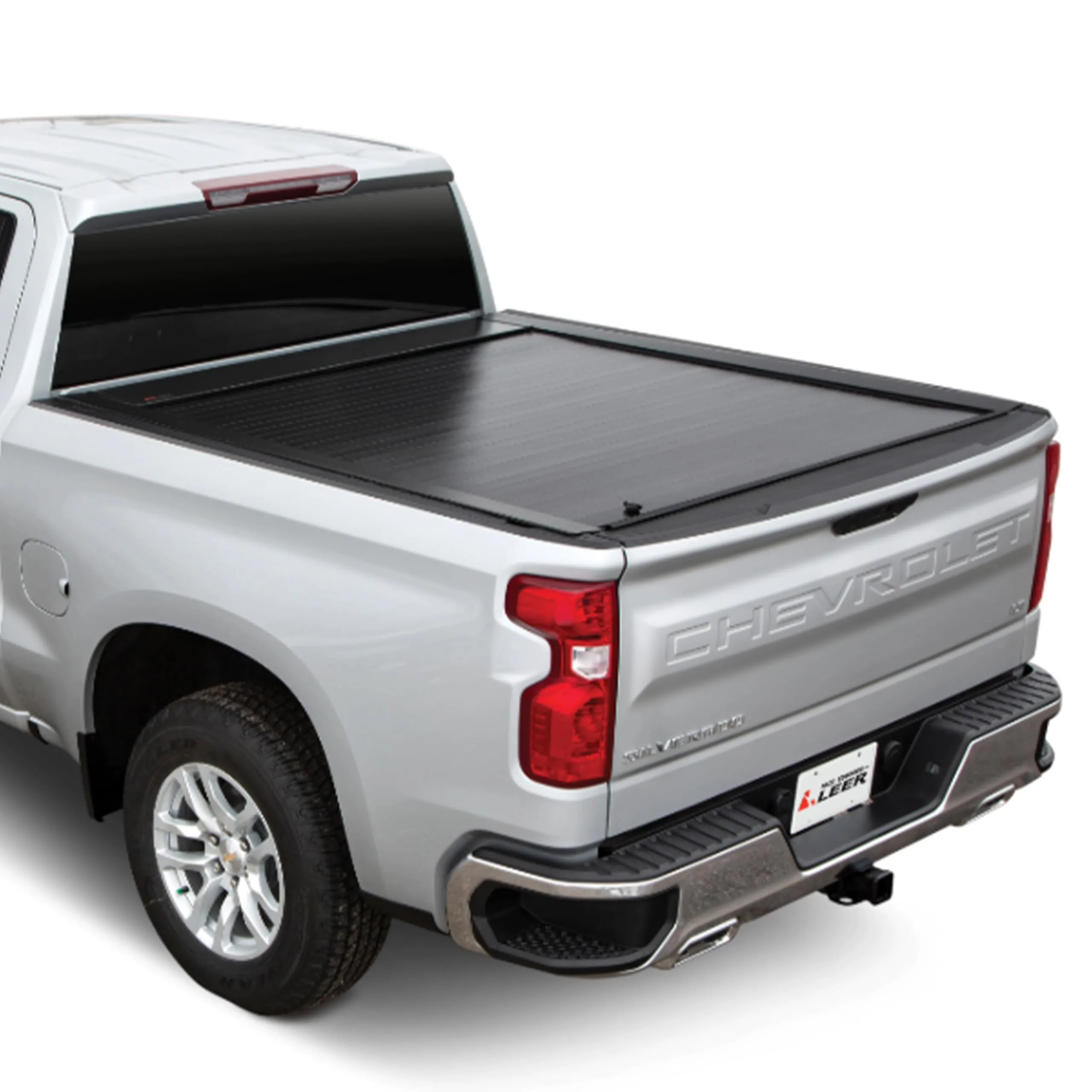 Pace Edwards Jackrabbit Retractable Truck Bed Tonneau Cover for Chevrolet Silverado 1500 HD, Years 2019-2025, 5'8" Truck Bed, Black