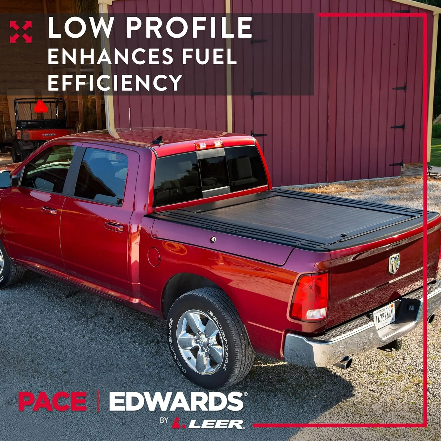 Pace Edwards Jackrabbit Retractable Truck Bed Tonneau Cover for Chevrolet Silverado 1500 HD, Years 2019-2025, 5'8" Truck Bed, Black
