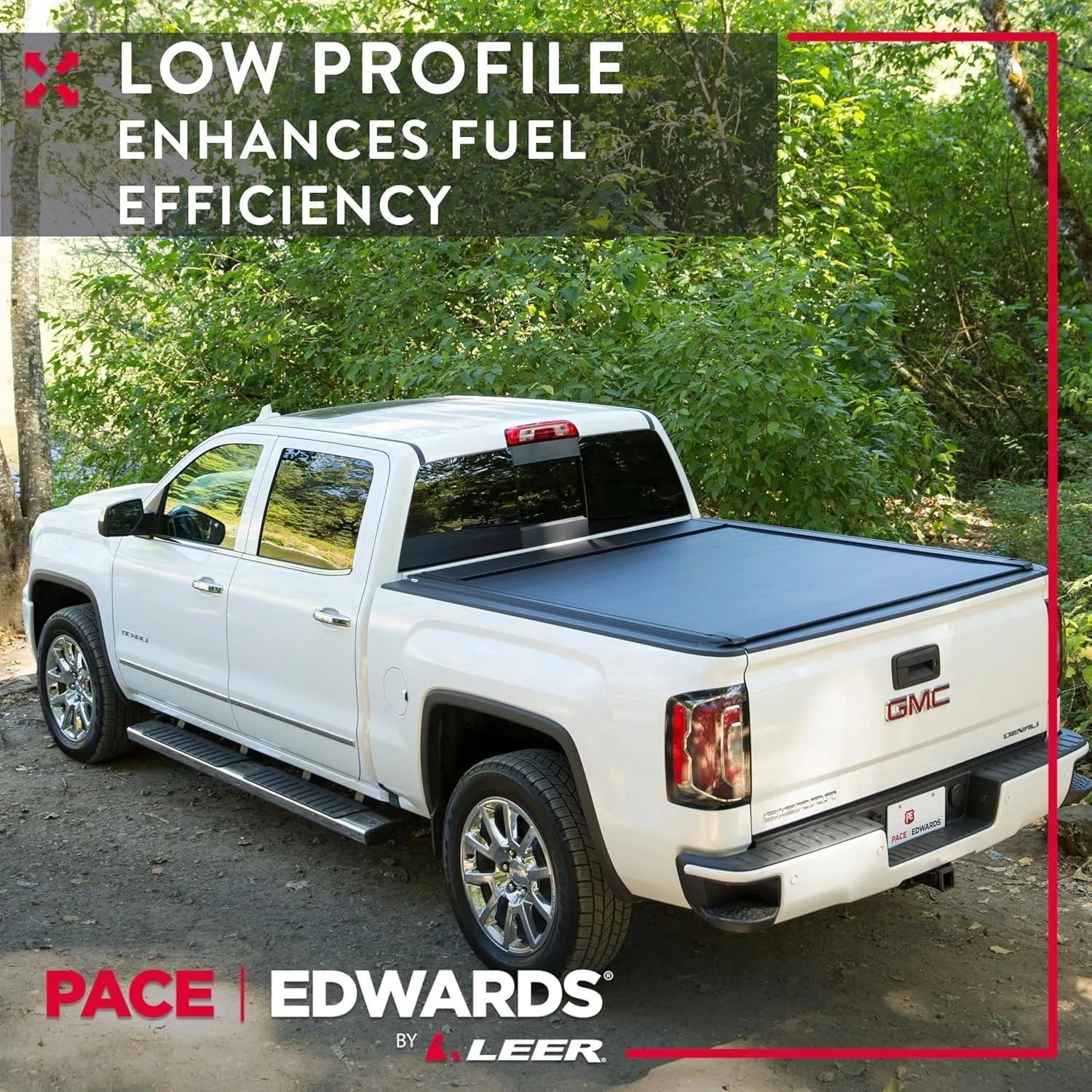 Pace Edwards UltraGroove Electric Retractable Tonneau Cover for 2021-2026 Ford SuperCrew/SuperCab, 5' 6" Truck Bed 5' 6" Bed UltraGroove Electric