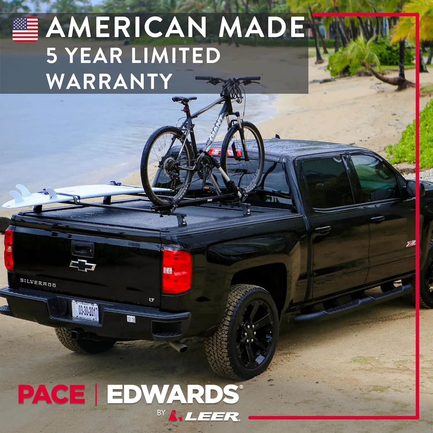 Pace Edwards UltraGroove Electric Retractable Tonneau Cover for 2021-2026 Ford SuperCrew/SuperCab, 5' 6" Truck Bed 5' 6" Bed UltraGroove Electric