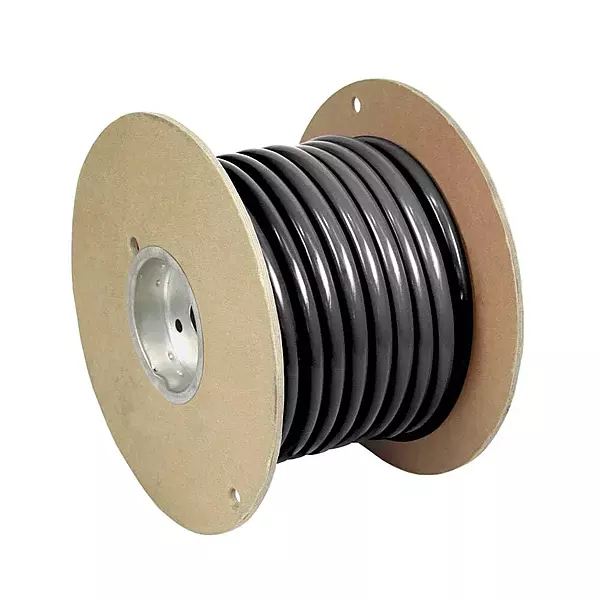 Pacer Black 4/0 AWG Battery Cable - 50'