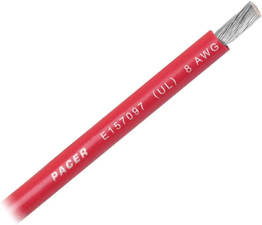 Pacer Marine Battery Cable - UL-Approved Tinned Copper