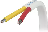 Pacer 12/2 AWG Safety Duplex Cable - Flat Cable - Red/Yellow - 100'