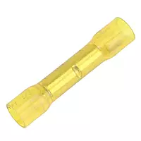 Pacer 12-10 AWG Heat Shrink Butt Connector - 100 Pack