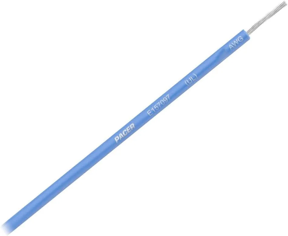 Pacer Blue 16 AWG Primary Wire - 25'