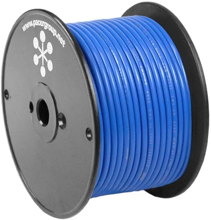 Pacer Blue 14 AWG Primary Wire - 100'