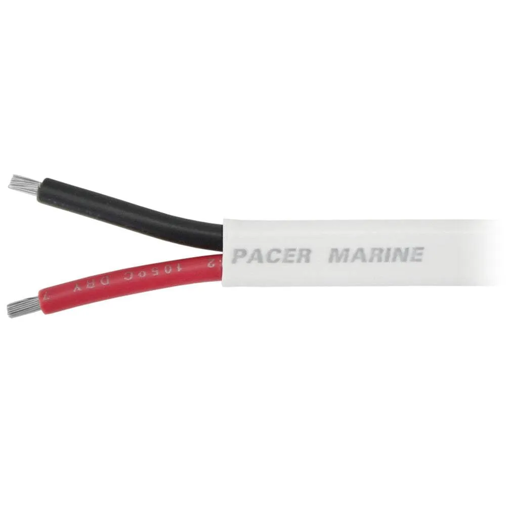 Pacer 14/2 AWG Duplex Cable - Flat Cable - Red/Black - 250'