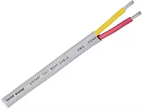 Pacer 14/2 AWG Round Safety Duplex Cable - Red/Yellow - 100'