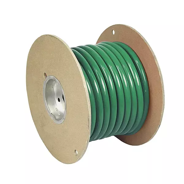 Pacer Green 6 AWG Battery Cable - 100'