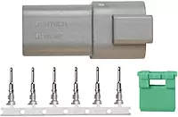 Pacer DT Deutsch Receptacle Repair Kit - 14-18 AWG (6 Position)