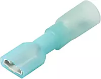 Pacer 16-14 AWG Heat Shrink Female Disconnect - 100 Pack