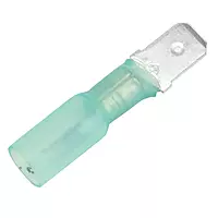 Pacer 16-14 AWG Heat Shrink Male Disconnect - 100 Pack