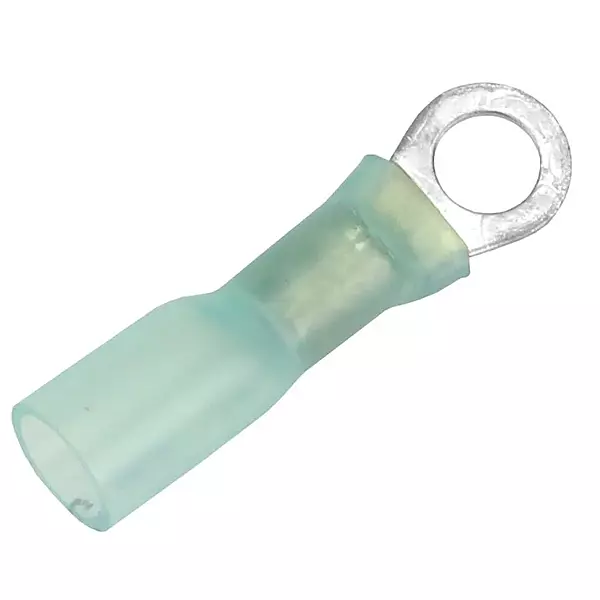 Pacer 16-14 AWG Heat Shrink Ring Terminal - #10 Stud Size - 3 Pack