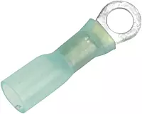 Pacer 16-14 AWG Heat Shrink Ring Terminal - #10 Stud Size - 100 Pack