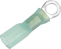 Pacer 16-14 AWG Heat Shrink Ring Terminal - #10 Stud Size - 100 Pack