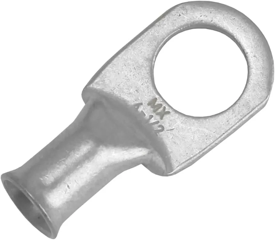 Pacer Tinned Lug 4 AWG - 1/2" Stud Size - 10 Pack