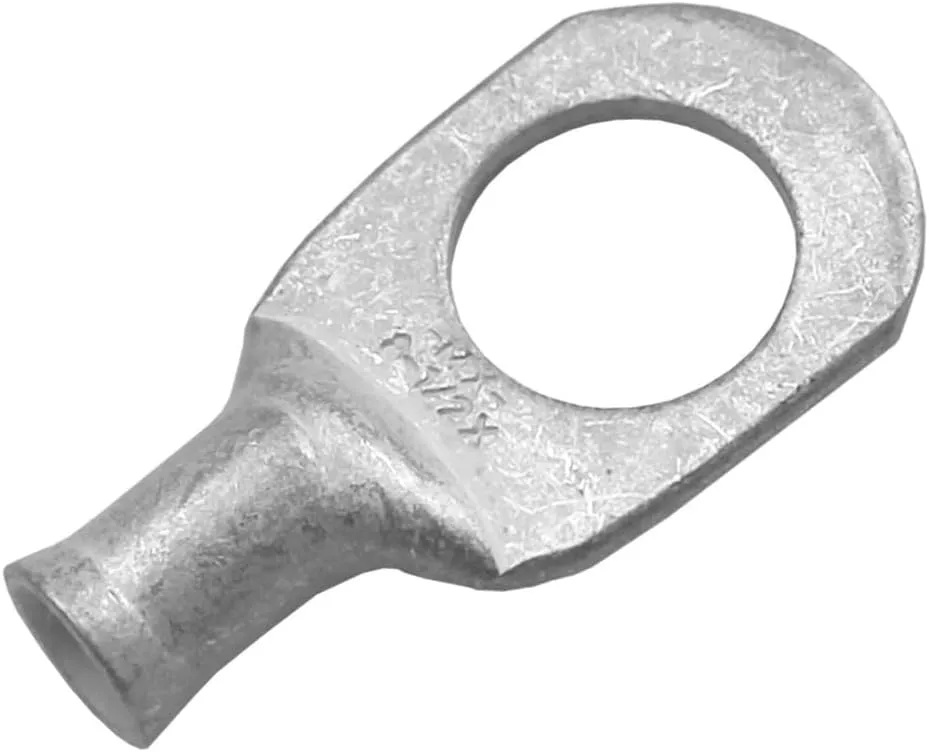 Pacer Tinned Lug 8 AWG - 1/2" Stud Size - 10 Pack