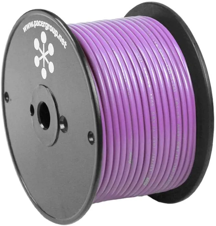 Pacer Violet 14 AWG Primary Wire - 100'