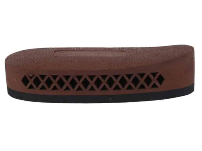 PACHMAYR Deluxe Field Recoil Pad for Shotguns — Ribbed Face, White Line Base