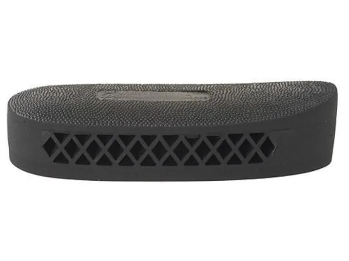 PACHMAYR Deluxe Field Recoil Pad for Shotguns — Ribbed Face, White Line Base