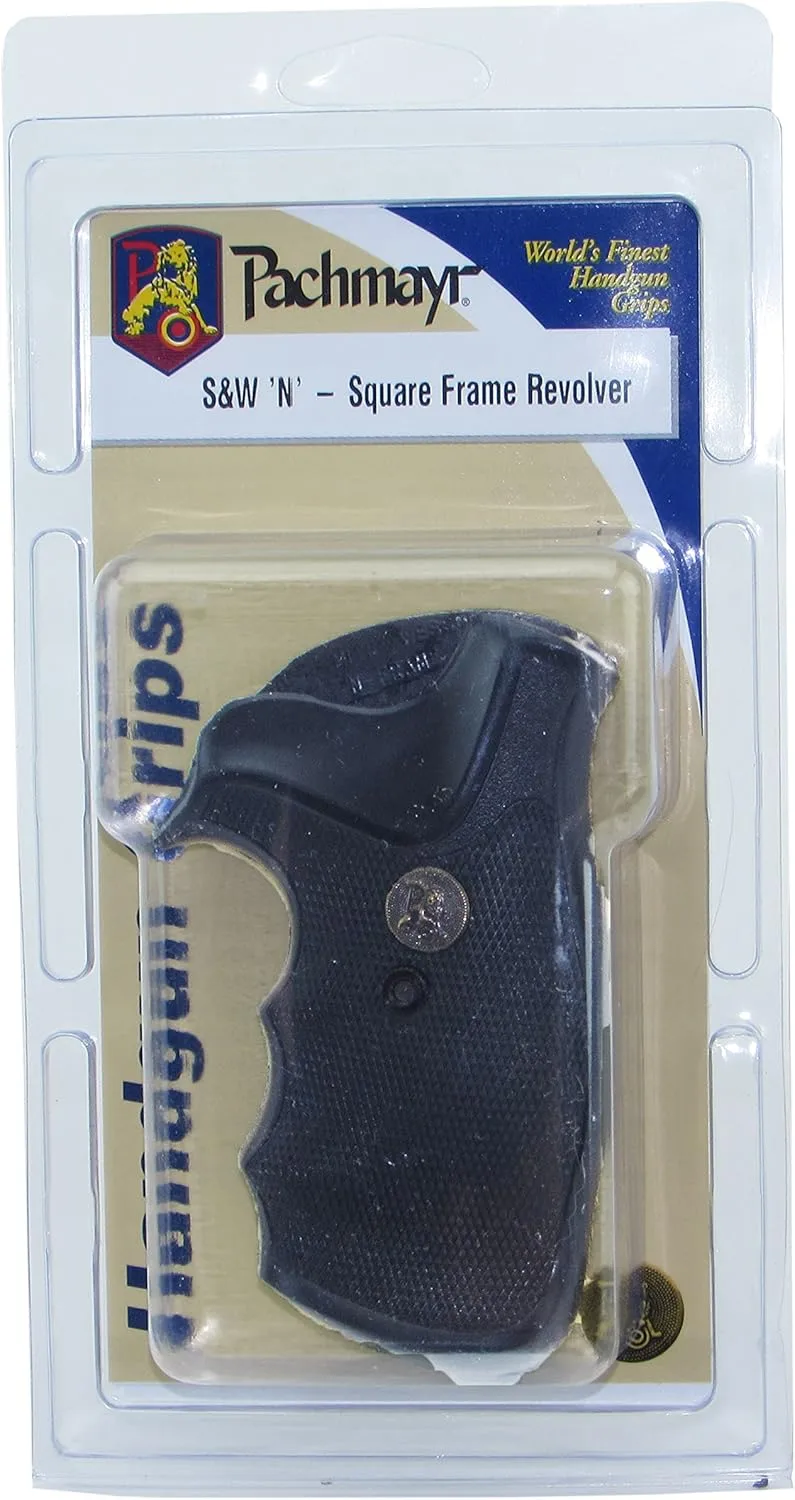 Pachmayr Gripper Grips for S&W N-Frame Square Butt