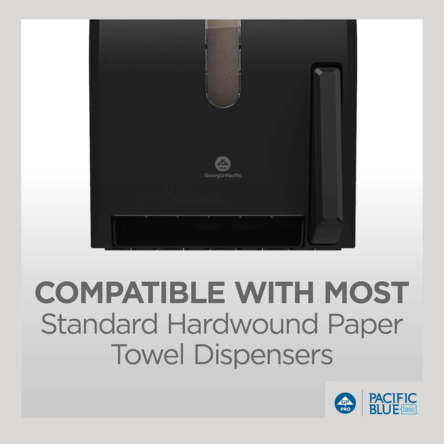 Georgia-Pacific Pacific Blue Basic Recycled Paper Towel Rolls, 26601, 800 ft, 6 Rolls/Case