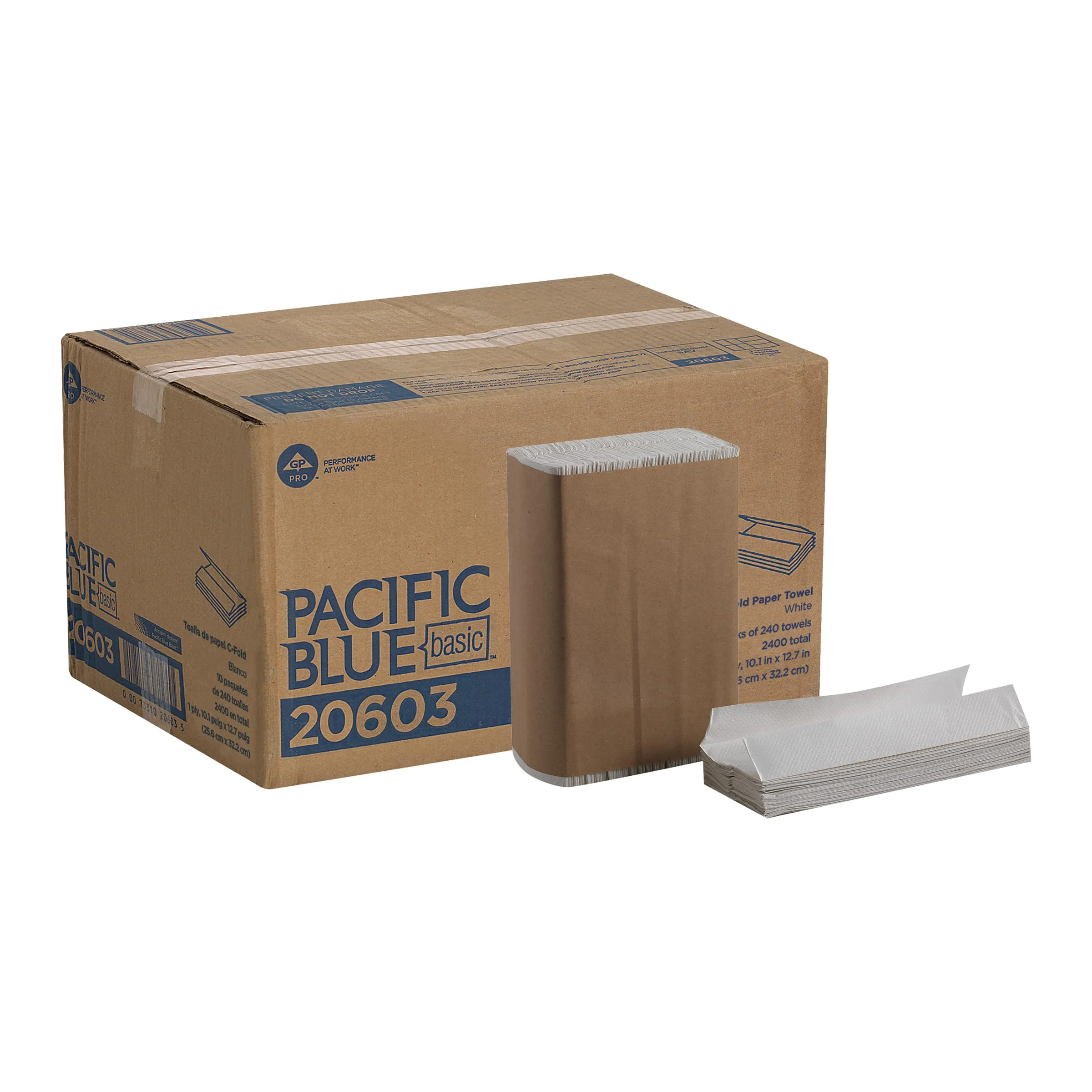 Pacific Blue C-Fold Paper Towels