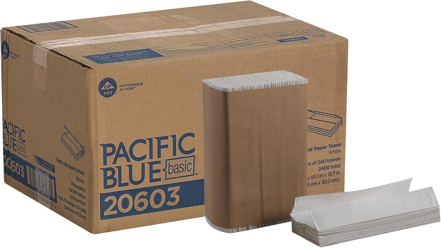 Pacific Blue C-Fold Paper Towels