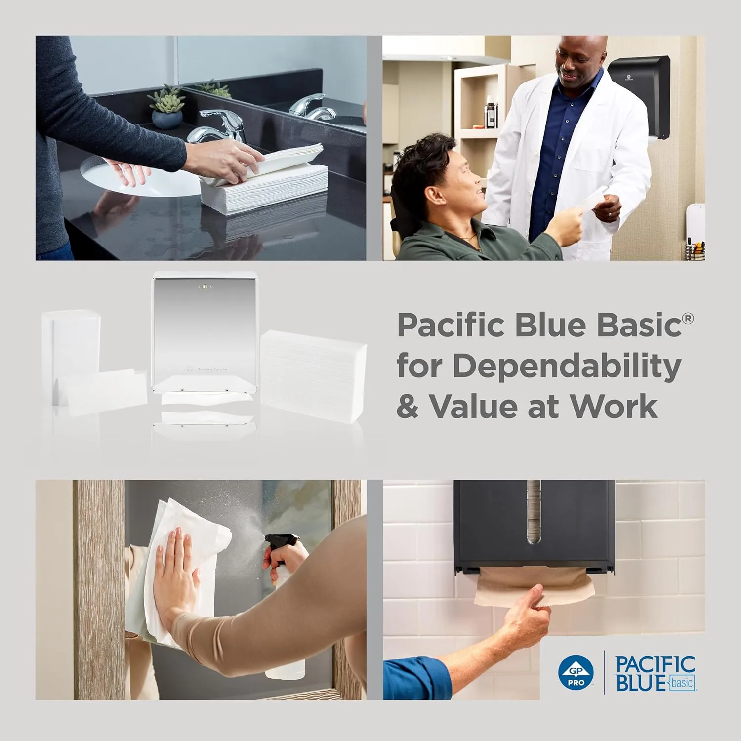 Pacific Blue C-Fold Paper Towels
