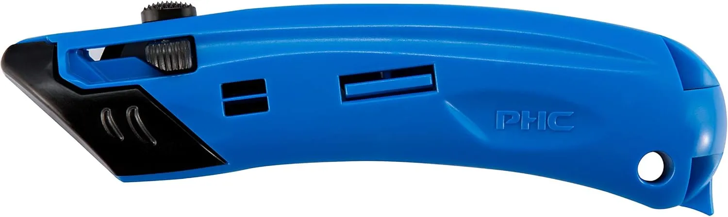 Pacific Handy Cutter Guarded Self Retracting Safety Cutter, Blue (EZ4)