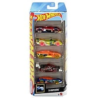 Hot Wheels 1:64 Cars 5 Pack - X-RAYCERS