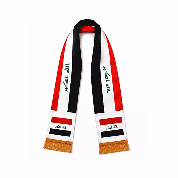 IRAQ World Cup 2026 Scarf 14x135cm