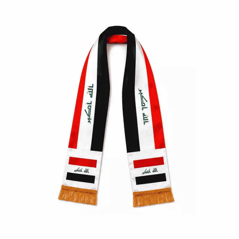 IRAQ World Cup 2026 Scarf 14x135cm