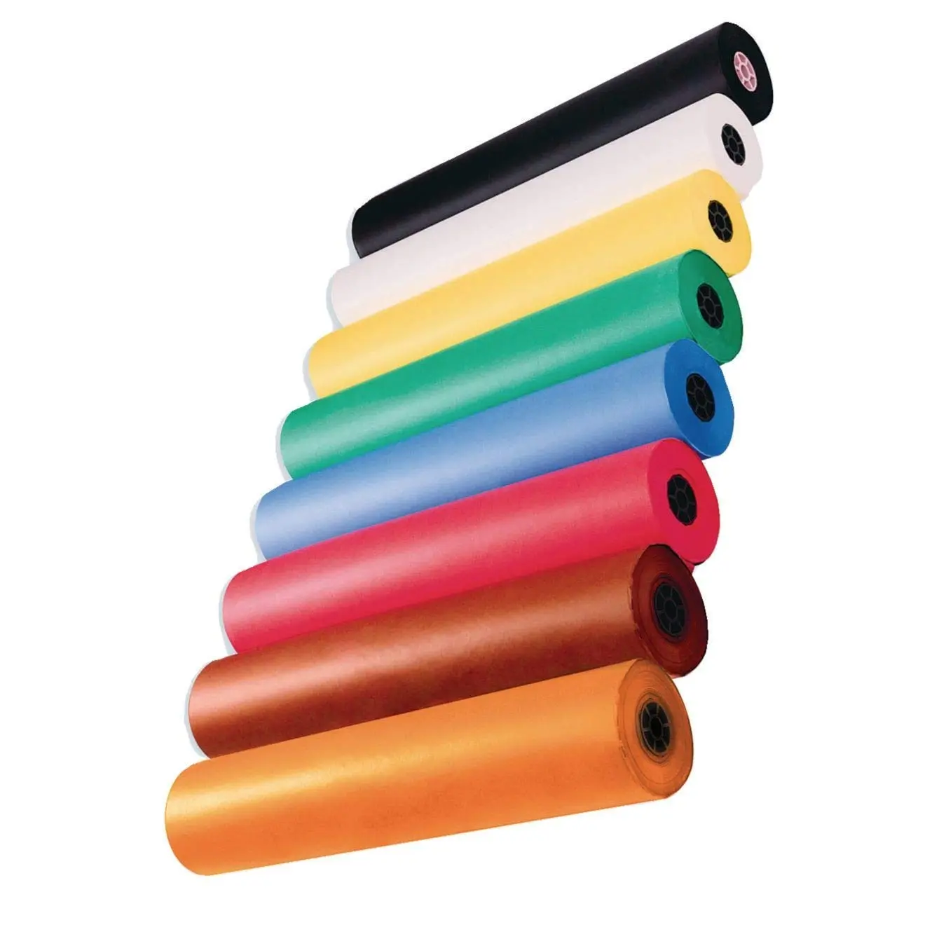 Decorol Flame-Retardant Art Roll, 36in x 1000ft, Dark Brown